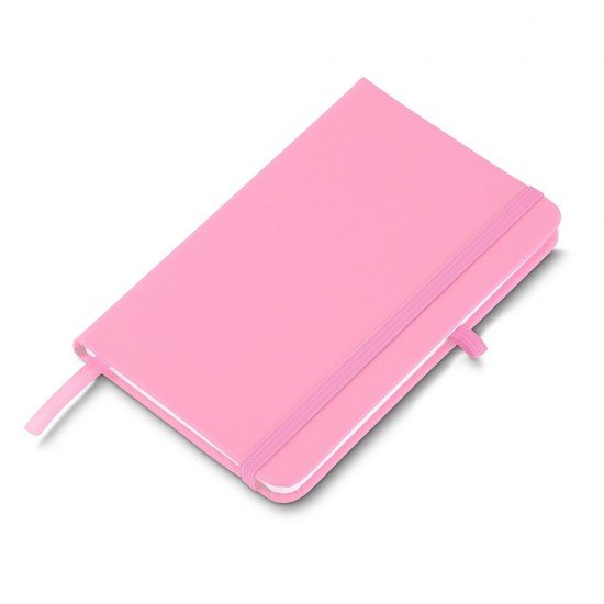 Caderneta tipo Moleskine com Porta Caneta Personalizada