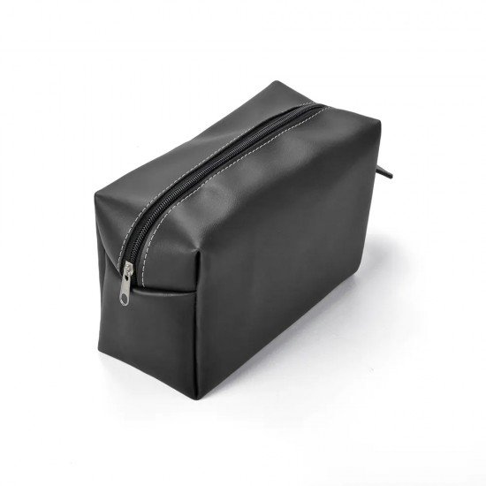 Necessaire de Couro Sint&eacute;tico Personalizado com Logo