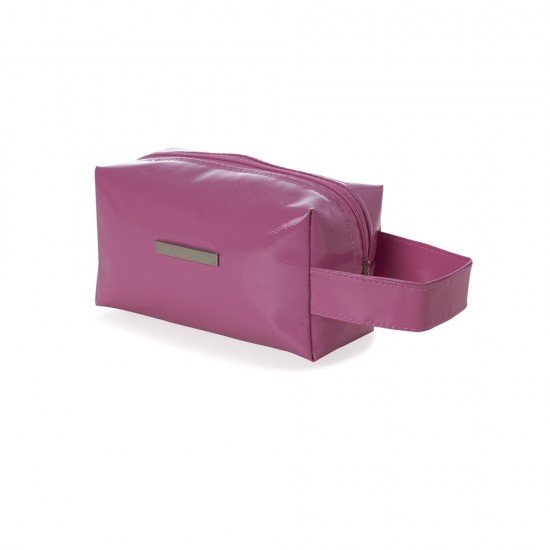 Necessaire Vinil Imperme&aacute;vel com Plaquinha Personalizado