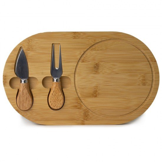 Kit Queijo 3 Pe&ccedil;as para Brindes com Logo