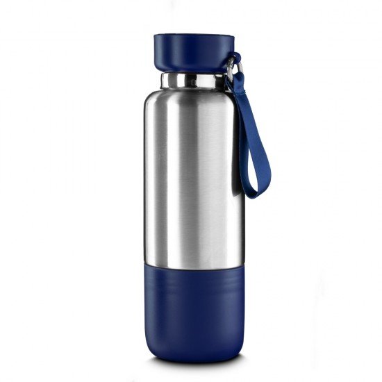 Garrafa T&eacute;rmica em Inox com Copo,  500ml Personalizada