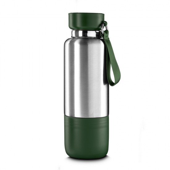 Garrafa T&eacute;rmica em Inox com Copo,  500ml Personalizada