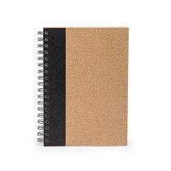 Caderno 18x24cm em Capa Kraft Personalizada