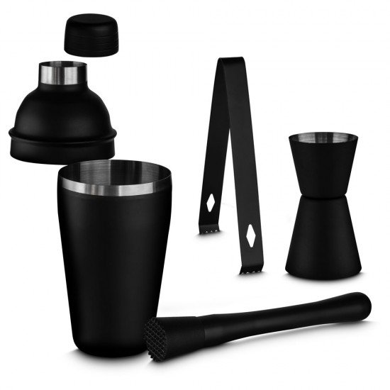 Kit Drink Coqueteleira e Acess&oacute;rios Personalizado