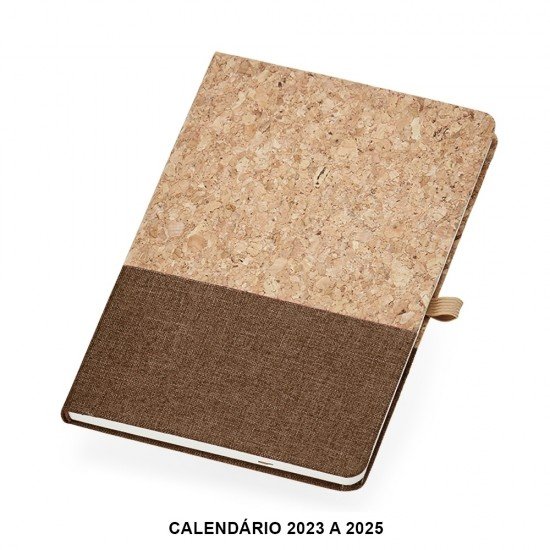 Caderneta 14X21 em Corti&ccedil;a Personalizada
