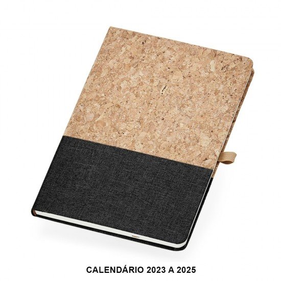 Caderneta 14X21 em Corti&ccedil;a Personalizada