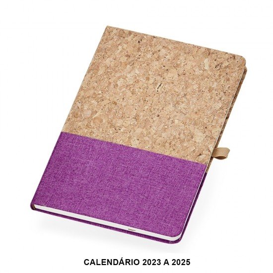 Caderneta 14X21 em Corti&ccedil;a Personalizada