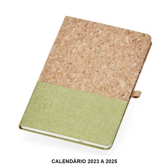 Caderneta 14X21 em Corti&ccedil;a Personalizada