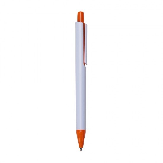 Caneta de Pl&aacute;stico Personalizada com Logo