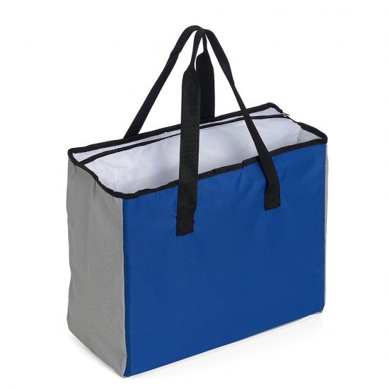 Sacola Poli&eacute;ster 25L com Bolso T&eacute;rmico Promocional