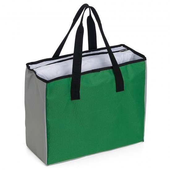 Sacola Poli&eacute;ster 25L com Bolso T&eacute;rmico Promocional