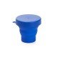 Copo Retr&aacute;til de Silicone 150ml Personalizado com logo