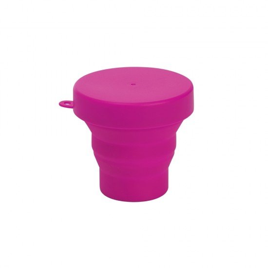 Copo Retr&aacute;til de Silicone 150ml Personalizado com logo