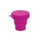 Copo Retr&aacute;til de Silicone 150ml Personalizado com logo