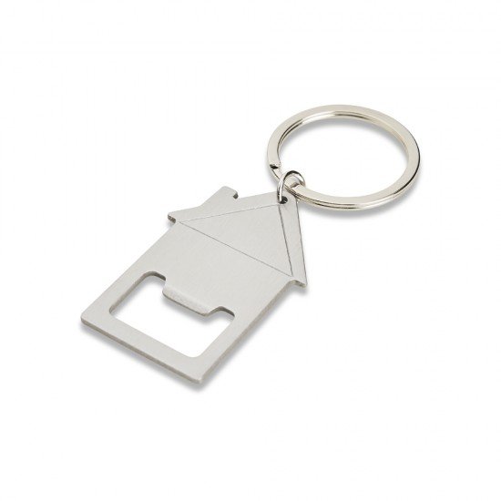 Chaveiro Casa Metal Abridor Personalizado