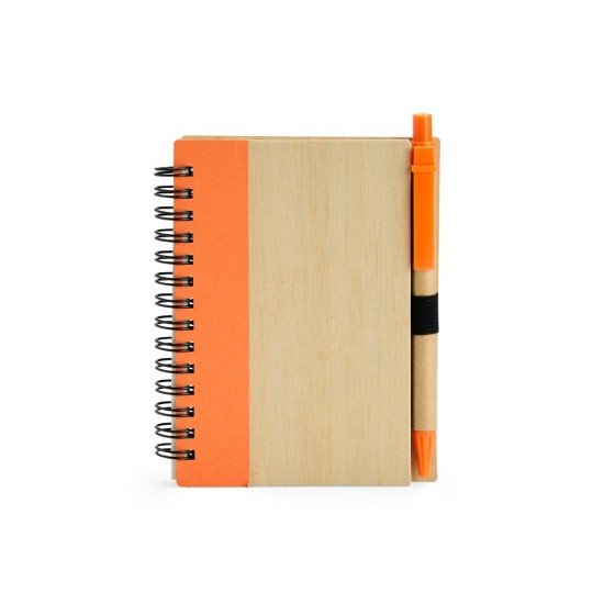 Caderno Ecol&oacute;gico com Caneta Personalizado