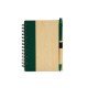 Caderno Ecol&oacute;gico com Caneta Personalizado