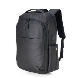 Mochila Couro Sint&eacute;tico USB 20 Litros Personalizada